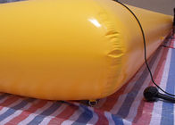 Lustiges gelbes doppeltes Pool-aufblasbare Schwimmbäder PVC-Plane CER Zustimmung