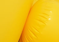 Lustiges gelbes doppeltes Pool-aufblasbare Schwimmbäder PVC-Plane CER Zustimmung