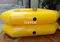 Doppelte Kinderswimmingpool der Rohr-0.65m hohe aufblasbare PVC-Plane