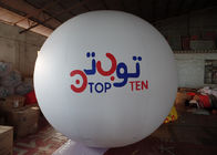 steigt weiße Helium-Werbung 0.14mm PVCs volles Digital-Drucken im Ballon auf