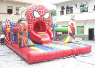 Aufblasbarer Vergnügungspark PVC-Planen-Spider Mans mit 8m * 5m * 4m