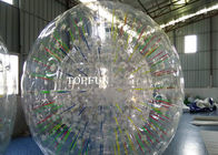 Transparenter 1,0 aufblasbarer Körper-Stoßball Millimeters TPU mit dem Glühen beleuchtet