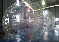 Transparenter 1,0 aufblasbarer Körper-Stoßball Millimeters TPU mit dem Glühen beleuchtet