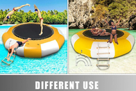 Sich hin- und herbewegende Trampolinen Wasser-Trampoline-aufblasbares Wasser-Toy Bouncers Recreation Rental Jumps