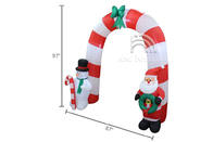 Aufblasbare Bogen-Santa Claus Snowman Outdoor Inflatable Advertising-Weihnachtsdekorationen