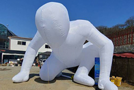 Riesige aufblasbare Skulpturen Kunstausstellungen aufblasbares menschliches Modell für die Werbung