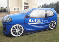 Aufblasbares Auto PVCs, das Geschwindigkeits-Unfalls-Prüfung annonciert, explodieren Modell des Auto-3D