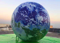 Riesige hängende Planeten des Werbung Inflatables-Wort-Kugel-Erdkarten-Ball-LED