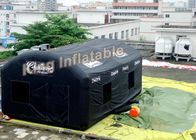 Kampierendes aufblasbares Mietdrucken PVC-Zelt-HD Digital mit schwarzem überzogenem Nylon PVCs