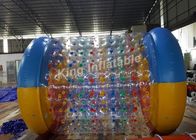 Verrückter Spaß Explosions-Wasser-Rollen-Spielzeug luftdichten 0.8mm PVCs/TPU für Swimmingpool