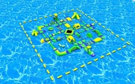 Aufblasbare schwimmende Wasserparks aufblasbare Wasserspiele Vergnügungsgeräte für Veranstaltungen