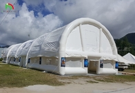 Aufblasbare Veranstaltungszelt Großes Outdoor Blow up Cube Hochzeitsfeier Camping Aufblasbare Zelt Preis für Veranstaltungen im Freien
