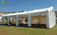 Aufblasbare Veranstaltungszelt aus hochwertigem Gras Großes aufblasbare Zelt für Hochzeits- oder Werbezelt
