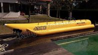 Riesige komplette gelbe aufblasbare Bananen-Boote fliegen Fischerboote mit CER