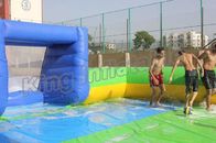 Riesiger Seifen-Wasser-Fußballplatz-aufblasbarer Fußballplatz für Verkauf