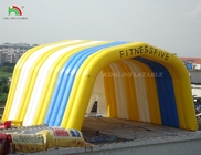 Große aufblasbare Bögen Gebäude Zelt Sport aufblasbare Luftkuppel Tunnel Zelt zum Verkauf