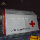 Aufblasbares Rotes Kreuz-Zelt Medizinisches Aufblasbares Zelt Aufblasbares Rettungszelt zur Rettung