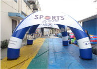Kundengebundenes blaues aufblasbares Spinnen-Zelt für die Werbung der Größe, Durchmesser 5m