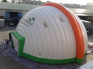 Außen aufblasbare Veranstaltungszelt dauerhaft aufblasbare Rasenfläche Veranstaltungszelt Weiße Kuppel Zelt Mietpreis