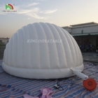 Außenlicht Luftkuppel Rasen Transparentes Camping Aufblasbares Luna Bubble Zelt für Veranstaltung