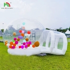 Hochwertiges Luftballon aufblasbares Bubble House Zelt mit hüpfendem Boden für Patty