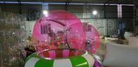 Kinder sortieren aufblasbaren Weg auf Wasser-Ball, aufblasbarer Hamster-Ball