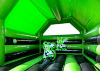 Grüne Werbung das federnd Schloss/die aufblasbaren Kinder 2,1 Ft-Astronauten-Kinder, die Schloss springen