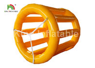 Wasser-Rolle Durchmessers PVCs luftdichten Gelb-3m fertigte aufblasbare/Spielzeug für Wasser-Park besonders an