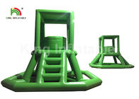 Grün kletternder Leibwächter-Turm 16,41-FT-aufblasbares Wasser-Spielzeug PVCs mit Leiter