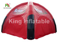 Luftdichtes schwarzes und rotes aufblasbares Ereignis-Zelt für die Werbung/Ausstellung/Tourist