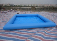 Blaues aufblasbares Wasser-Pool Quadrat PVCs/Wasser-Pool für Tiefe des Kinderspaß-32cm