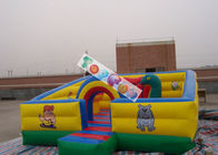 Kinder spielen Spiel-aufblasbaren Spielplatz/Spaß-Stadt mit 0.45mm - 0.55mm PVC-Plane