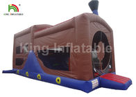 Kinderaufblasbares springendes Schloss, kommerzielle aufblasbare Trampolinen 0.55mm PVCs
