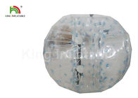 0.8mm aufblasbarer klarer PVCmenschlicher Stoßblasen-Ball/menschlicher Hamster-Ball