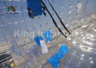 Der Luft-transparenter 1.2m Durchmesser fest aufblasbarer Zorb-Ball für unten rollen