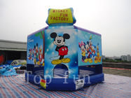 Kinderkleine aufblasbare kommerzielle federnd Schlösser im Freien für Miete Mickey Mouse