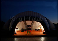Riesiges aufblasbares Haus-Zelt LED DIY, das aufblasbares Ereignis-Zelt für Ausstellung beleuchtet