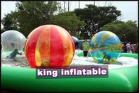 Bunter aufblasbarer Wasser-Ball PVCs/Wasser-Ball mit 2m Durchmesser für Vergnügungspark