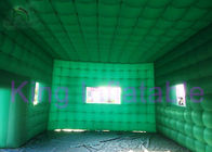 Dauerhaftes grünes aufblasbares Ereignis-Zelt wasserdicht für Ausstellungs-/Förderungs-Tätigkeit