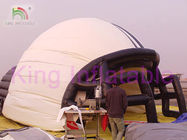weißes aufblasbares Ereignis-Zelt 0.4mm PVCs mit CER Gebläse für Geschäft