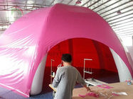 Rosa aufblasbares Ereignis-Zelt für Förderungs-/Explosions-Campingzelt