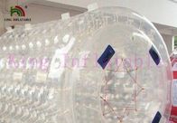Wasser-Rolle CER PVCs/TPU des langlebigen Gutes 1.0mm genehmigte aufblasbares transparentes Wasser-Spielzeug