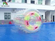Gewohnheit 1.0mm aufblasbares Wasser-Spielzeug PVCs/TPU, aufblasbares Wasser-gehende Rollen-Bälle