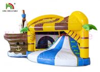 Gewohnheit 0.55mm PVC-Piraten-aufblasbare springende Schloss Soem-Farbe für Erwachsene und Kinder