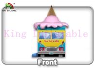 Kommerzielle bunte Schloss-Kinder PVC-Eiscreme-Vans Inflatable Jumping, die Raum springen