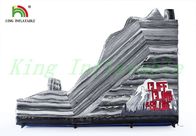 Graue doppelte Weg-aufblasbarer trockener Dia-Felsen-Aufstieg bis zur Klippe für Unterhaltung