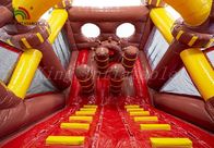 Ungiftiger Sportspiel-Explosions-Hindernislauf im Freien, dauerhaftes PVC-Piraten-Boot