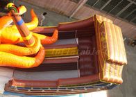 Kraken-aufblasbares Boots-im Freien trockenes Dia mit Schleppseil-Weg für Kinderparadies-Spaßstadt