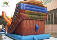Kraken-aufblasbares Boots-im Freien trockenes Dia mit Schleppseil-Weg für Kinderparadies-Spaßstadt