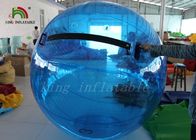 Grünes oder blaues transparentes Wasser-gehender Ball, aufblasbarer Wasser-Ball durch PVC/PTU